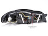 Headlights Pair Set Fits 00-05 Chevrolet Monte Carlo W/Halogen Type Xenon Bulbs