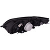 Headlight Halogen Set Black Housing With Clear Lens For 2008-2009 Subaru Legacy
