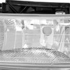 99-02 Chevy Silverado 1500 2500HD 3500 Suburban Tahoe Headlights - Chrome Housing Clear Corner