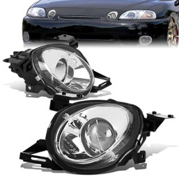 92-00 Lexus SC300 SC400 Projector Headlights - Chrome Housing