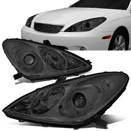 04-06 Lexus ES330 Pair Projector Headlights (Tinted Lens)