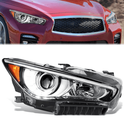 14-17 Infiniti Q50 LED DRL Projector Headlight (Right/ Passenger)