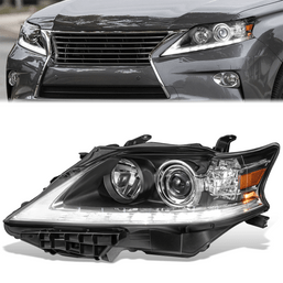 Nuvision Lighting <br> Factory Replacement Headlight (Left) <br> 13-15 Lexus RX350 RX450H