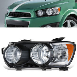 Nuvision Lighting <br> Factory Replacement Headlight (Left) <br> 12-16 Chevrolet Sonic
