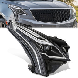 DNA Motoring <br> Factory Replacement Headlight (Right) <br> 17-20 Cadillac XT5