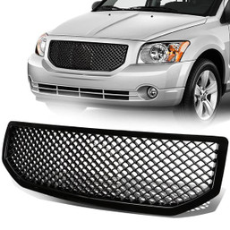 06-10 Dodge Caliber PM/MK Front Grille - Badgeless Diamond Mesh - Black 06-10 Dodge Caliber PM/MK Front Grille - Badgeless Diamond Mesh - Black