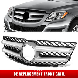 CAAP <br> Factory Replacement Diamond Mesh Grille <br> 10-15 Benz GLK250/350 CAAP <br> Factory Replacement Diamond Mesh Grille <br> 10-15 Benz GLK250/350