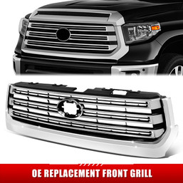 CAAP <br> Factory Replacement Horizontal Slots Grille <br> 18-21 Toyota Tundra Standard CAAP <br> Factory Replacement Horizontal Slots Grille <br> 18-21 Toyota Tundra Standard