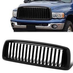 02-05 Dodge Ram 1500 2500 3500 Front Grille - Vertical Fence Style 02-05 Dodge Ram 1500 2500 3500 Front Grille - Vertical Fence Style