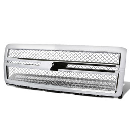 14-15 Chevy Silverado 1500 Front Grille - Diamond Mesh - Chrome 14-15 Chevy Silverado 1500 Front Grille - Diamond Mesh - Chrome