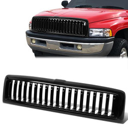 94-02 Dodge Ram 1500 2500 3500 Front Grille - Vertical Fence Style 94-02 Dodge Ram 1500 2500 3500 Front Grille - Vertical Fence Style