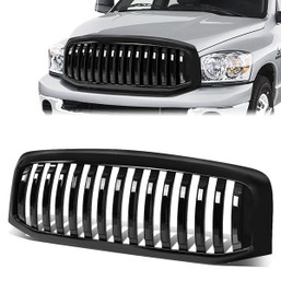 06-09 Dodge Ram 1500 2500 3500 Front Grille - Vertical Fence Style 06-09 Dodge Ram 1500 2500 3500 Front Grille - Vertical Fence Style