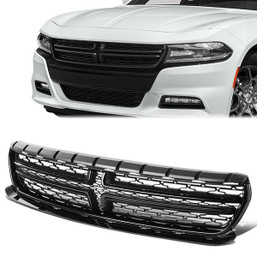 15-18 Dodge Charger Front Bumper Upper Mesh Grille 15-18 Dodge Charger Front Bumper Upper Mesh Grille