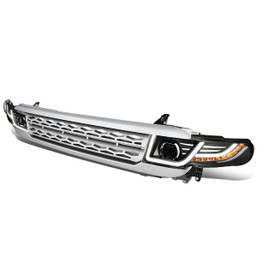07-14 Toyota FJ Cruiser Front Grille+LED DRL Projector Headlights w/Sequential Turn Signal 07-14 Toyota FJ Cruiser Front Grille+LED DRL Projector Headlights w/Sequential Turn Signal