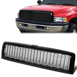 94-02 Dodge Ram 1500 2500 3500 Front Grille - Honeycomb Mesh 94-02 Dodge Ram 1500 2500 3500 Front Grille - Honeycomb Mesh
