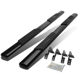 99-16 Ford F250-F550 Super Duty Crew Cab 5"OD Oval Side Step Nerf Bar - Powder Coated Steel 99-16 Ford F250-F550 Super Duty Crew Cab 5"OD Oval Side Step Nerf Bar - Powder Coated Steel