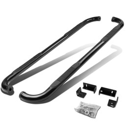 04-14 Chevy Colorado GMC Canyon Crew Cab 3"OD Side Step Nerf Bar - Steel - Black 04-14 Chevy Colorado GMC Canyon Crew Cab 3"OD Side Step Nerf Bar - Steel - Black