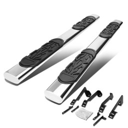 02-08 Dodge Ram 1500 2500 3500 Quad/Crew Cab 6"OD Oval Side Step Nerf Bar - Stainless Steel 02-08 Dodge Ram 1500 2500 3500 Quad/Crew Cab 6"OD Oval Side Step Nerf Bar - Stainless Steel