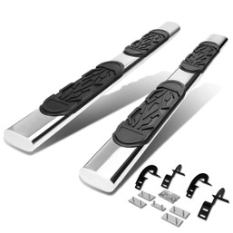 97-03 Ford F150 F250 Light Duty SuperCab 6"OD Oval Side Step Nerf Bar - Stainless Steel