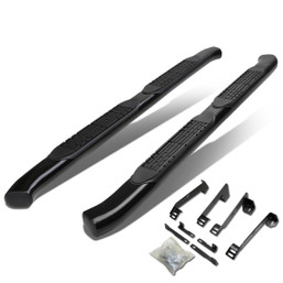 02-08 Dodge Ram 1500 2500 3500 Quad/Crew Cab 4"OD Oval Side Step Nerf Bar - Powder Coated Steel 02-08 Dodge Ram 1500 2500 3500 Quad/Crew Cab 4"OD Oval Side Step Nerf Bar - Powder Coated Steel