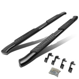 99-16 Ford F250 F350 Super Duty Extended Cab 5"OD Oval Side Step Nerf Bar - Powder Coated Steel 99-16 Ford F250 F350 Super Duty Extended Cab 5"OD Oval Side Step Nerf Bar - Powder Coated Steel