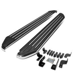 07-18 Jeep Wrangler JK 4-Door 6"OD Side Step Bar Running Boards - Aluminum 07-18 Jeep Wrangler JK 4-Door 6"OD Side Step Bar Running Boards - Aluminum
