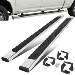07-21 Toyota Tundra Double (Crew) Cab 5" Flat Side Step Bar Running Boards - Stainless Steel 07-21 Toyota Tundra Double (Crew) Cab 5" Flat Side Step Bar Running Boards - Stainless Steel