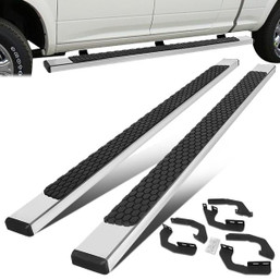 05-22 Toyota Tacoma Double Cab 5" Flat Side Step Bar Running Boards - Stainless Steel 05-22 Toyota Tacoma Double Cab 5" Flat Side Step Bar Running Boards - Stainless Steel