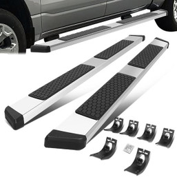 11-22 Ram Truck Extended/ Quad Cab 5" Wide Flat Side Step Bar Running Board - Stainless Steel 11-22 Ram Truck Extended/ Quad Cab 5" Wide Flat Side Step Bar Running Board - Stainless Steel