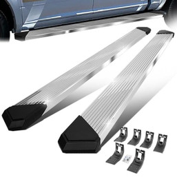 09-22 Ram 1500 2500 3500 Crew Cab 6.25" Pleated Step Bar Running Boards - Stainless Steel 09-22 Ram 1500 2500 3500 Crew Cab 6.25" Pleated Step Bar Running Boards - Stainless Steel