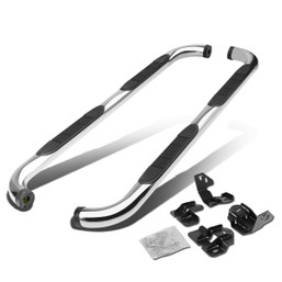 09-14 Ford F150 SuperCrew Cab 3"OD Side Step Nerf Bar - Stainless Steel 09-14 Ford F150 SuperCrew Cab 3"OD Side Step Nerf Bar - Stainless Steel