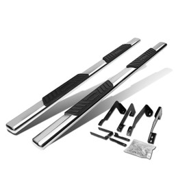 02-09 Dodge Ram 1500 2500 3500 Quad/Crew Cab 5"OD Oval Side Step Nerf Bar - Stainless Steel 02-09 Dodge Ram 1500 2500 3500 Quad/Crew Cab 5"OD Oval Side Step Nerf Bar - Stainless Steel