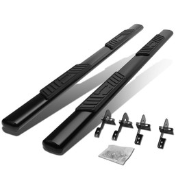 09-14 Ford F150 Super Cab 5"OD Oval Side Step Nerf Bar - Powder Coated Steel 09-14 Ford F150 Super Cab 5"OD Oval Side Step Nerf Bar - Powder Coated Steel