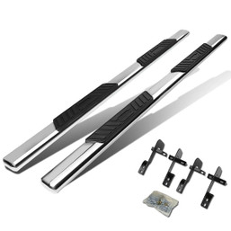 01-03 Ford F150 Crew/Super Cab 5"OD Oval Side Step Nerf Bar - Stainless Steel 01-03 Ford F150 Crew/Super Cab 5"OD Oval Side Step Nerf Bar - Stainless Steel