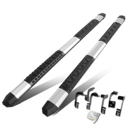 09-18 Dodge Ram 1500 2500 3500 Crew Cab 5"OD Side Step Nerf Bar - Stainless Steel 09-18 Dodge Ram 1500 2500 3500 Crew Cab 5"OD Side Step Nerf Bar - Stainless Steel