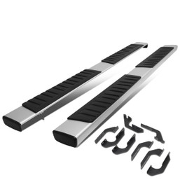 07-21 Toyota Tundra Double Cab 6"OD Side Step Bar Running Boards - Stainless Steel 07-21 Toyota Tundra Double Cab 6"OD Side Step Bar Running Boards - Stainless Steel