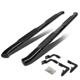 05-20 Nissan Frontier 09-12 Equator Crew Cab 4"OD Oval Side Step Nerf Bar - Powder Coated Steel 05-20 Nissan Frontier 09-12 Equator Crew Cab 4"OD Oval Side Step Nerf Bar - Powder Coated Steel