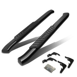 07-19GMC Sierra Chevy Silverado Standard Cab 5"OD Oval Side Step Nerf Bar - Powder Coated Steel