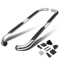 98-11 Ford Ranger 4-Door Extended Cab 3"OD Side Step Nerf Bar - Stainless Steel 98-11 Ford Ranger 4-Door Extended Cab 3"OD Side Step Nerf Bar - Stainless Steel