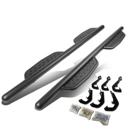 07-19 Chevy Silverado GMC Sierra Extended Cab 3"OD Tubing Nerf Step Bars - Aluminum 07-19 Chevy Silverado GMC Sierra Extended Cab 3"OD Tubing Nerf Step Bars - Aluminum