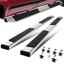 19-22 Ram 1500 Extended Quad Cab 5" OD Flat Step Bar Running Boards - Stainless Steel 19-22 Ram 1500 Extended Quad Cab 5" OD Flat Step Bar Running Boards - Stainless Steel