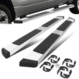 04-14 Ford F150 Super Cab 5" Wide Flat Side Step Bar Running Board - Stainless Steel 04-14 Ford F150 Super Cab 5" Wide Flat Side Step Bar Running Board - Stainless Steel