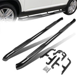 18-19 Volkswagen Atlas 3"OD Side Step Nerf Bar - Powder Coated Steel 18-19 Volkswagen Atlas 3"OD Side Step Nerf Bar - Powder Coated Steel