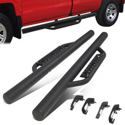 07-19 Chevy Silverado GMC Sierra Standard Cab Side Step Nerf Bar - Powder Coated Steel 07-19 Chevy Silverado GMC Sierra Standard Cab Side Step Nerf Bar - Powder Coated Steel