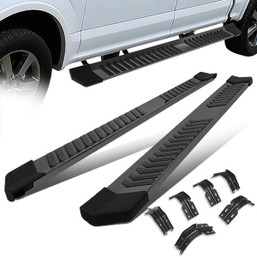99-16 Ford F250 F350 Super Duty Crew Cab 6"OD Side Step Bar Running Boards - Stainless Steel 99-16 Ford F250 F350 Super Duty Crew Cab 6"OD Side Step Bar Running Boards - Stainless Steel