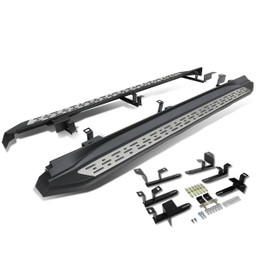 14-16 Toyota Highlander 3.5"OD Side Step Bar Running Boards - Aluminum - Factory Style 14-16 Toyota Highlander 3.5"OD Side Step Bar Running Boards - Aluminum - Factory Style