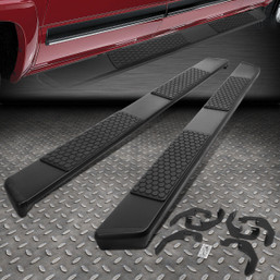FOR 07-19 SILVERADO SIERRA EXTENDED CAB 5.5" BLACK SIDE STEP BAR RUNNING BOARDS FOR 07-19 SILVERADO SIERRA EXTENDED CAB 5.5" BLACK SIDE STEP BAR RUNNING BOARDS