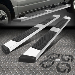 FOR 07-19 SILVERADO SIERRA CREW CAB 5.5" FLAT SIDE STEP NERF BAR RUNNING BOARDS FOR 07-19 SILVERADO SIERRA CREW CAB 5.5" FLAT SIDE STEP NERF BAR RUNNING BOARDS