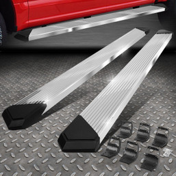FOR 15-24 FORD F150-F350 SD CREW CAB 6" SS PLEATED SIDE STEP BAR RUNNING BOARDS FOR 15-24 FORD F150-F350 SD CREW CAB 6" SS PLEATED SIDE STEP BAR RUNNING BOARDS