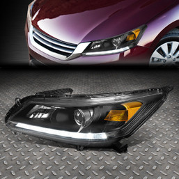 FOR 13-15 HONDA ACCORD LEFT OE STYLE LED DRL PROJECTOR HEADLIGHT LAMP HO2502151